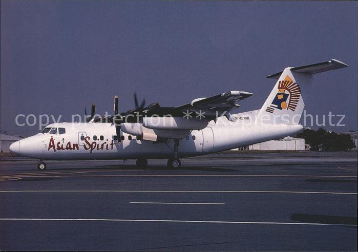 Flugzeuge Zivil Asian Spirit De Havilland of Canada DHC-7-102 RP-C2788 c/n 089