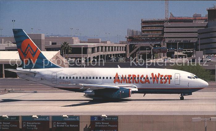 Flugzeuge Zivil America West Boeing 737-2U9A N149AW c/n 22575/749