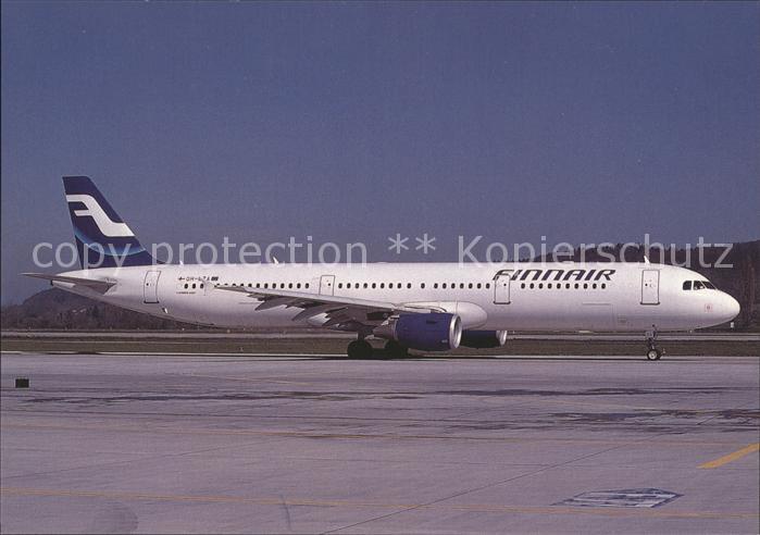 Flugzeuge Zivil Finnair A321-211 OH-LZA c/n 941