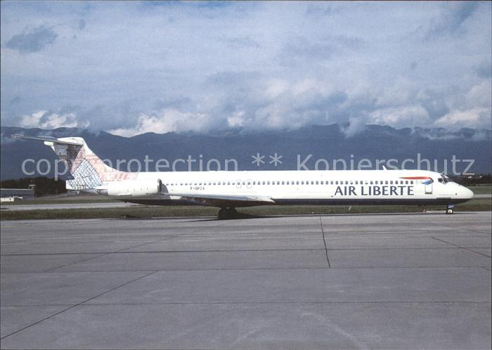 Flugzeuge Zivil Air Liberte MCD Douglas MD-83 F-GPZA cn 49943