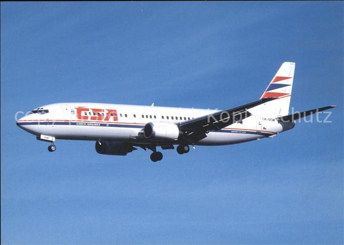 Flugzeuge Zivil CSA Boeing 737-45S OK-DGM cn 28473