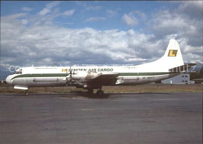 Flugzeuge Zivil Lynden Air Cargo Lockheed L-188AF Electra N287F cn1148