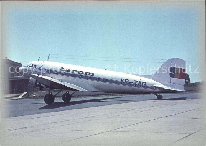 Flugzeuge Zivil Tarom Lisunov Li-2 YR-TAG cn 18428002