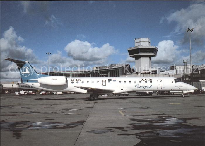 Flugzeuge Zivil Luxair Eurojet Embraer RG145EU LX-LGU cn 145084