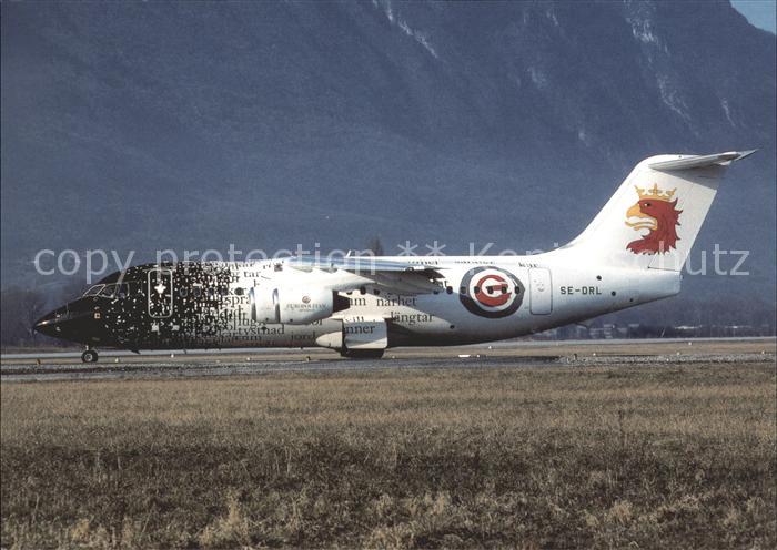 Flugzeuge Zivil BAE 146-200 SE-DRL cn E2138