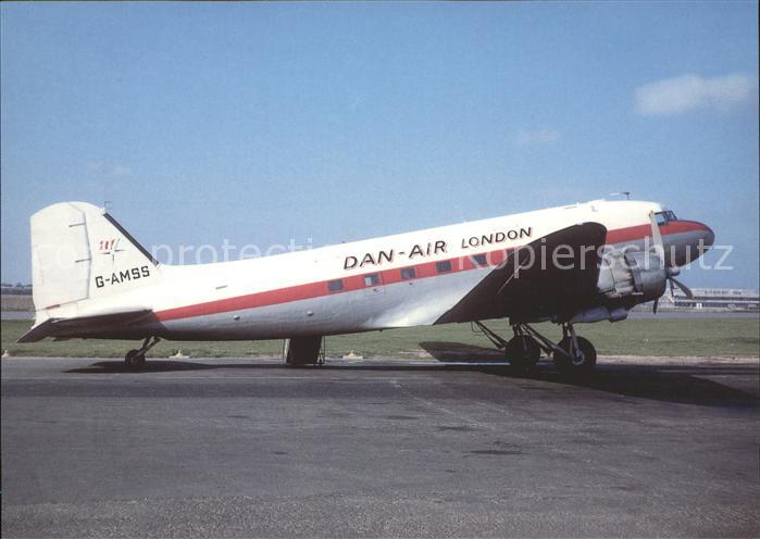 Flugzeuge Zivil Dan Air London Douglas Dc-3C G-AMss cn 16092