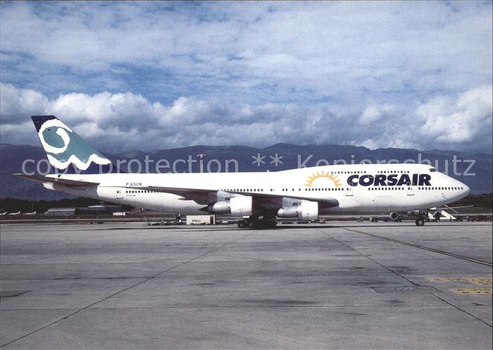 Flugzeuge Zivil Corsair Boeing 747-312 F-GSUN cn 23030
