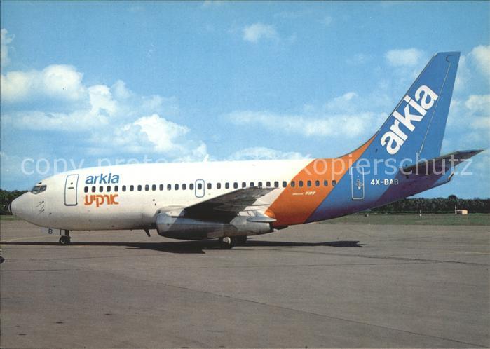 Flugzeuge Zivil Arkia Boeing 737-2E7 4X-BAB