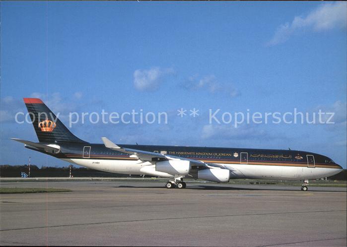 Flugzeuge Zivil Hashemite Kingdom of Jordan A340-211 JY