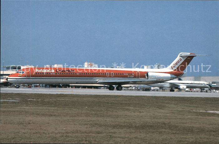 Flugzeuge Zivil Avianca Colombia Mc Donnell Dougas MD-83 EI-CBY c/n 49944