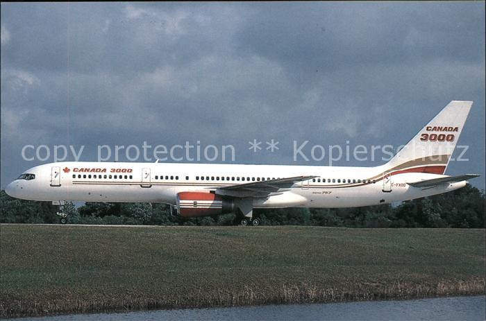 Flugzeuge Zivil Canada 3000 Boeing 757-28A C-FXOD c/n 2