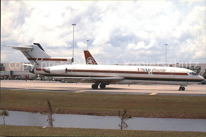 Flugzeuge Zivil Us Air Shuttle col. Trump Shuttle Boein