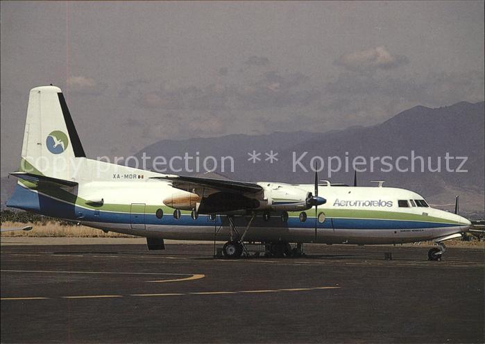 Flugzeuge Zivil Aeromorelos Fairchild F-27 XA-MOR c/n 26