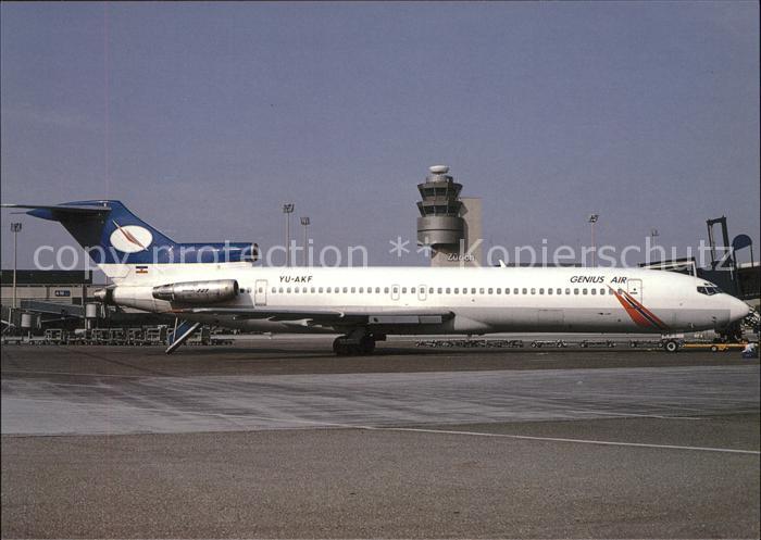 Flugzeuge Zivil Air Genius Boeing 727-2H9 YU-AKF c/n 21