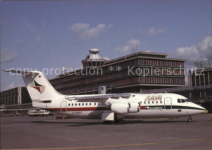 Flugzeuge Zivil Lar Transregional BAe 146-200 G-BSRV