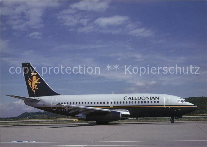 Flugzeuge Zivil Caledonian Boeing 737-236 G-BGJF c/n 22027/654