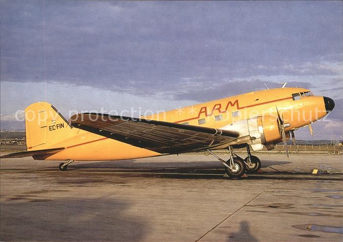 Flugzeuge Zivil ARM Aeromarket Douglas DC-3 EC-FIN c/n unknown