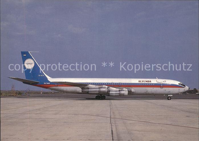 Flugzeuge Zivil Alyemda Boeing 707-336C 70-ACO c/n 20374/838