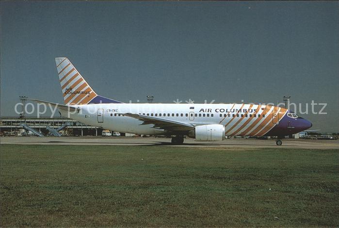 Flugzeuge Zivil Air Columbus B737-300 CS-TKC c/n 23827