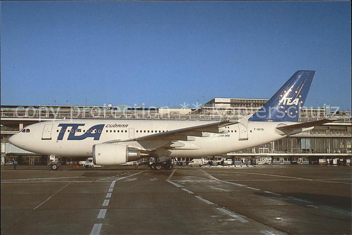 Flugzeuge Zivil TEA Cubana A310-304 cn 552