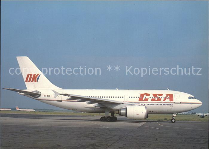 Flugzeuge Zivil CSA A310-304 OK-WAB c/n 567