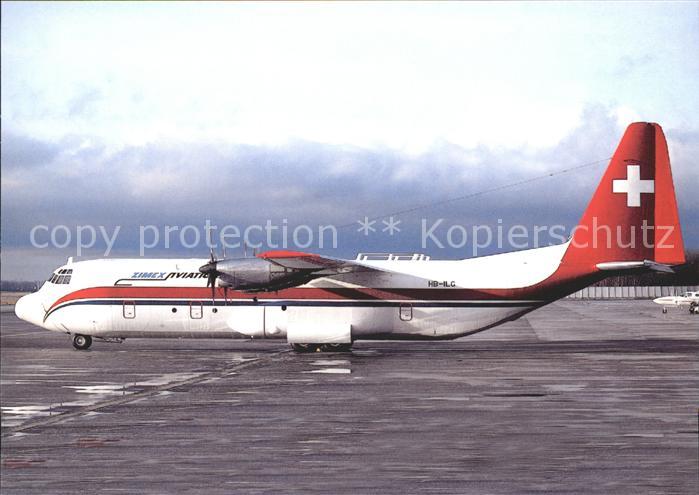 Flugzeuge Zivil Zimex Aviation L-382G Hercules HB-ILG c/n 4698