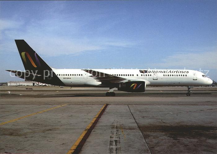 Flugzeuge Zivil National Airlines Boeing B-757 N512NA