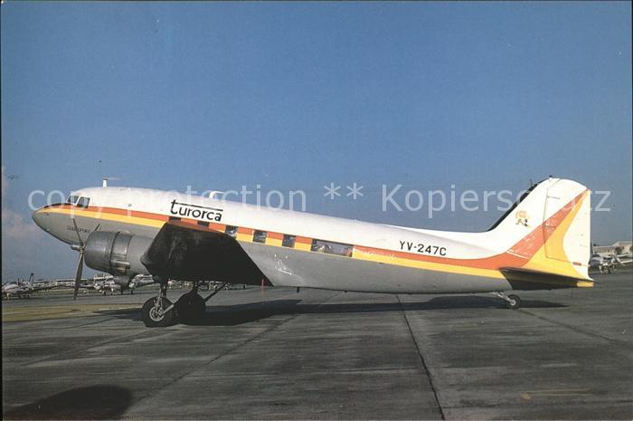 Flugzeuge Zivil Turorca World of Transport DC3 YV-247C
