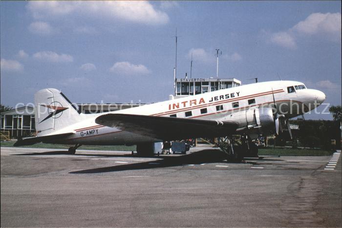 Flugzeuge Zivil Intra Jersey DC3 G-AMPY
