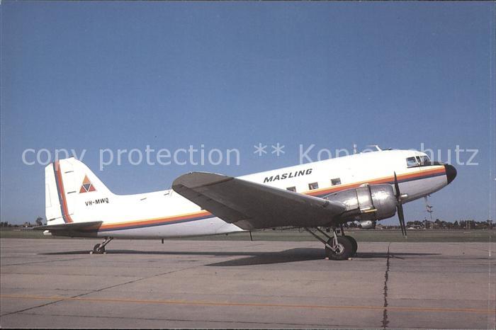 Flugzeuge Zivil Masling DC3 VH-MWQ
