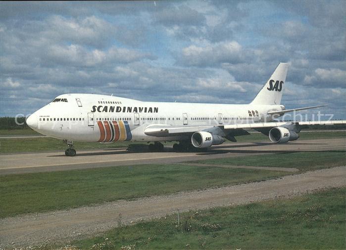 Flugzeuge Zivil Scandinavian S.A.S. Boeing 747-283M
