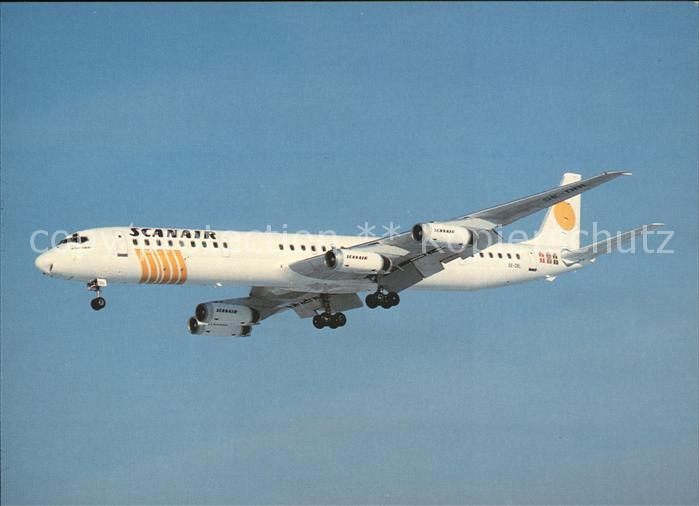 Flugzeuge Zivil Scanair DC-8-63 SE-DBL