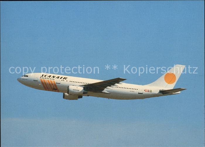 Flugzeuge Zivil Scanair Airbus A-300