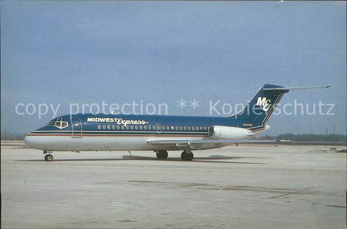 Flugzeuge Zivil Midwest Express McDonnell Douglas DC-9-14 N400ME c/n 45727