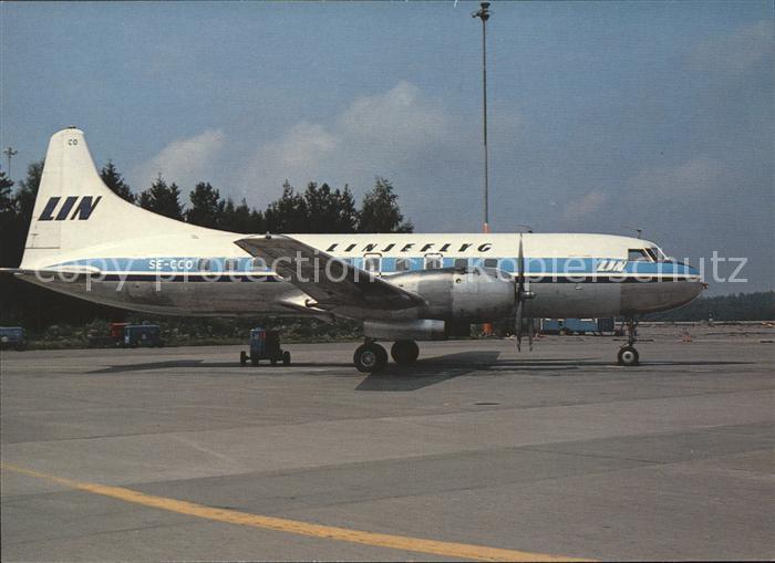 Flugzeuge Zivil Linjetflyg Convair CV-440 SE-CCO
