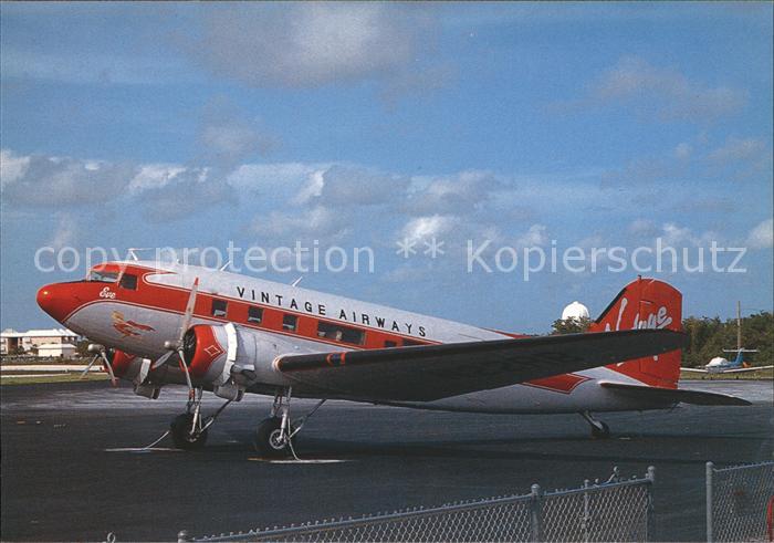 Flugzeuge Zivil Vintae Airways DC 3 N22RB c/n 4926