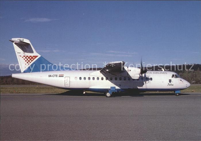 Flugzeuge Zivil Croatia Airlines ATR-42 9A-CTS c/n 312
