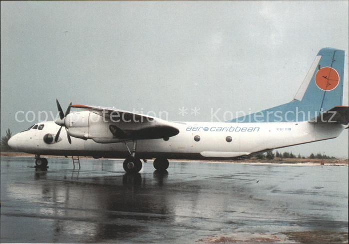 Flugzeuge Zivil Aerocaribbean Antonov AN-26 CU-T 111 07207