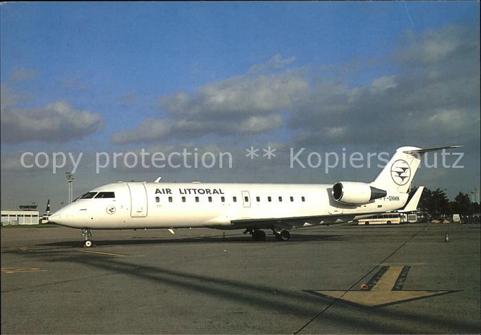 Flugzeuge Zivil Air Littoral Canadair Regional Jet F-GNMN