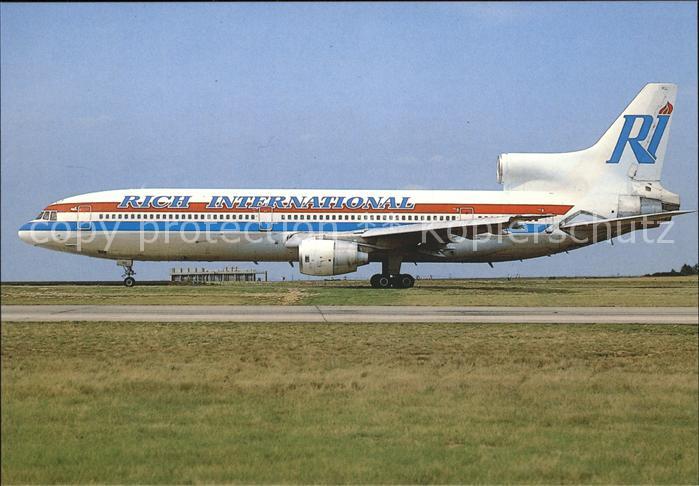 Flugzeuge Zivil Rich International Lockheed L.1011 Tristar N303 EA c/n 193-1004