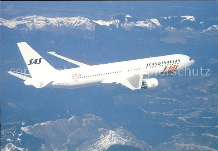 Flugzeuge Zivil Scandinavian Boeing 767-300 LN-RCB