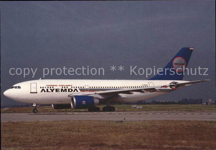 Flugzeuge Zivil Alyemda A310-304 F-ODSV c/n 0473
