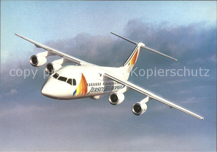 Flugzeuge Zivil Jersey European Airways BAe 146-300