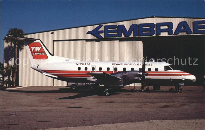 Flugzeuge Zivil Trans World Express Embraer 120 Brasilia N128AM