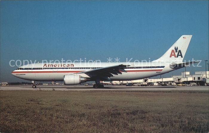 Flugzeuge Zivil American Airbus A300B4-605R