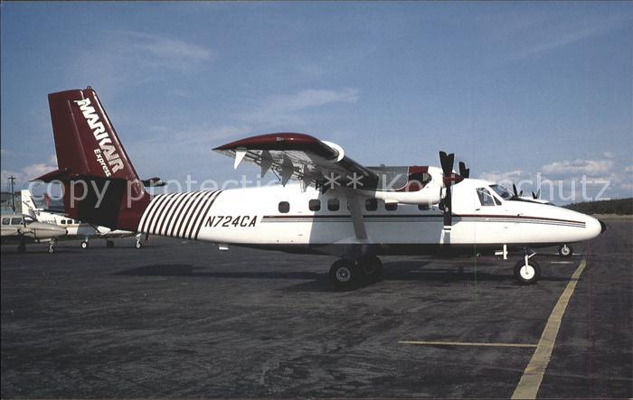 Flugzeuge Zivil MarkAir Express Havilland DHC-6 Twin To