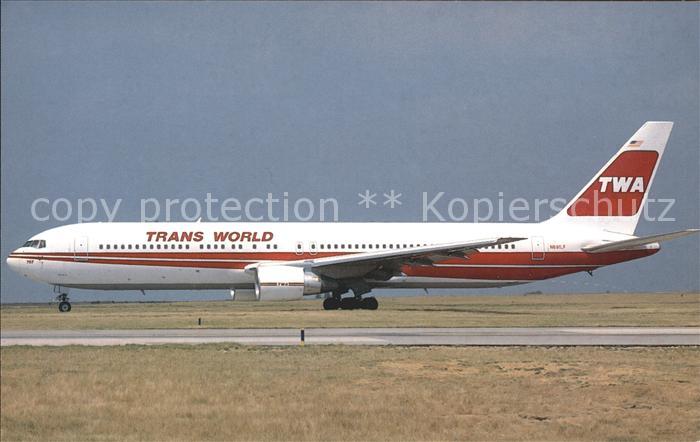 Flugzeuge Zivil TWA Trans World Airlines Boeing B-767-330 ER N691LF MSN 25137