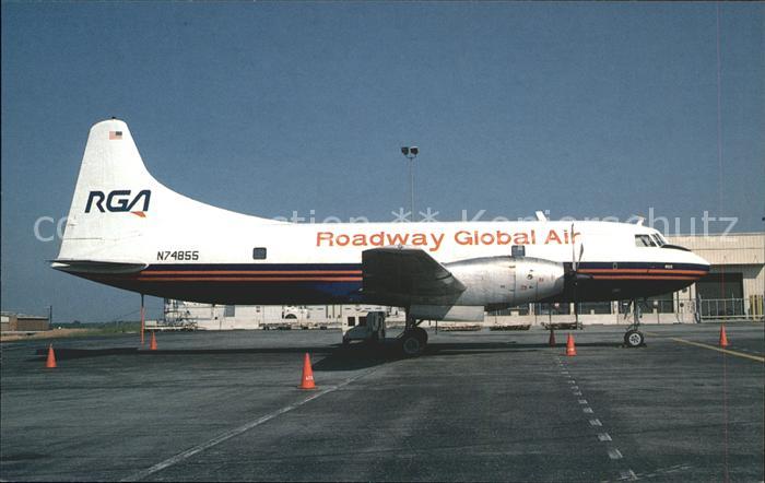 Flugzeuge Zivil Roadway Global Air Convair CV-600 F SCD N74855 MSN 46