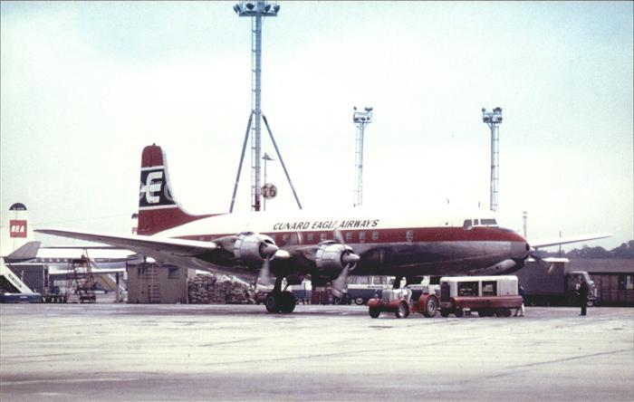 Flugzeuge Zivil Cunard Eagle Airways Douglas DC-6