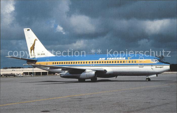 Flugzeuge Zivil Boeing 737-2R8C Advanced 5H-MRK cn 21711/fn 573 Air Tanzania